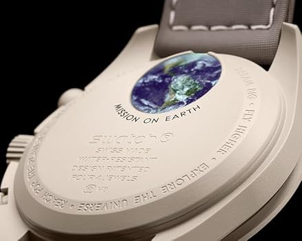 時計 OMEGA Swatch Mission on Earth Desert Omega Swatch Moonswatch Earth Desert Watch Review